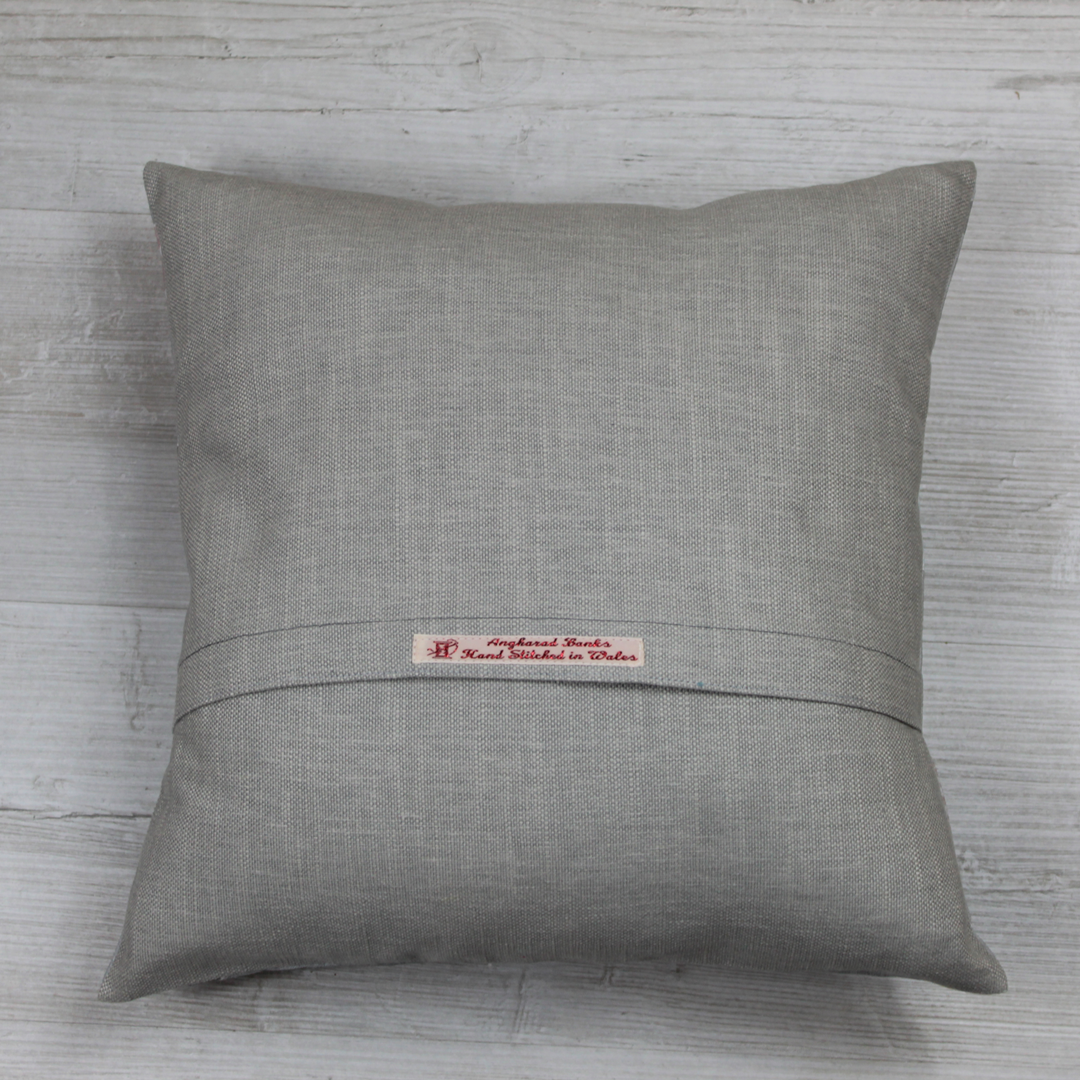 Cariad Cushion - Sheep Pattern 100% Cotton