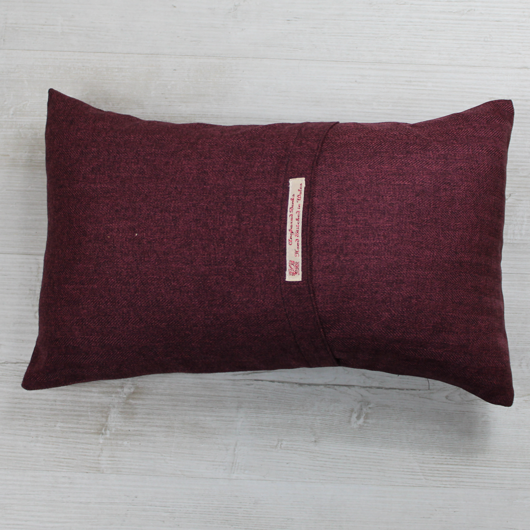 Cariad Appliqué Valentine Cushion