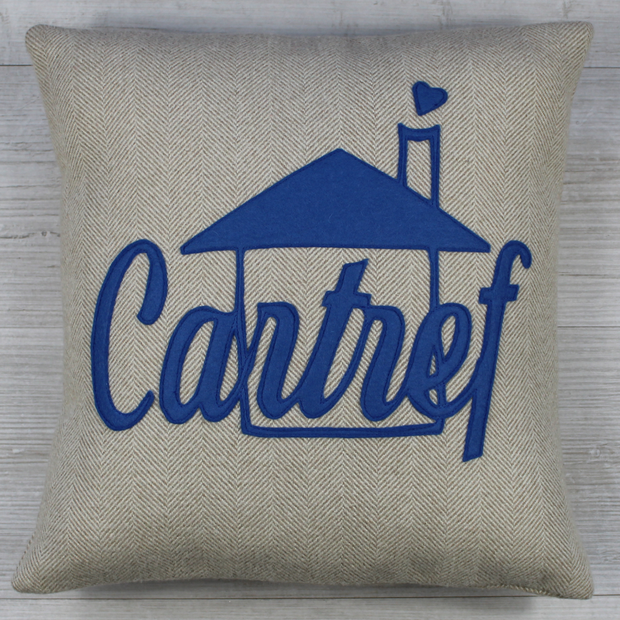 Cartref Cushion / Home Cushion