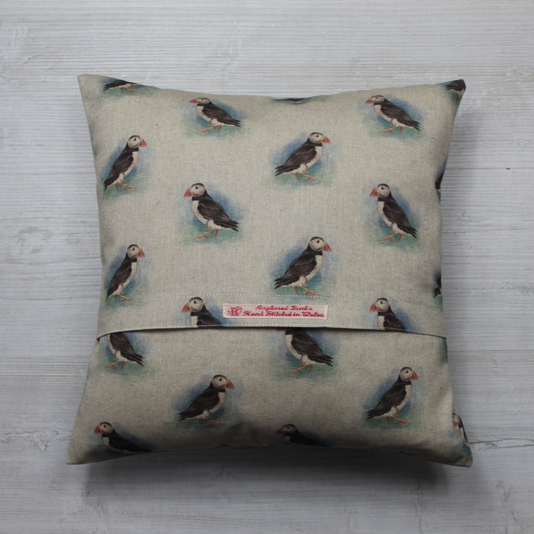 Puffin Cushion