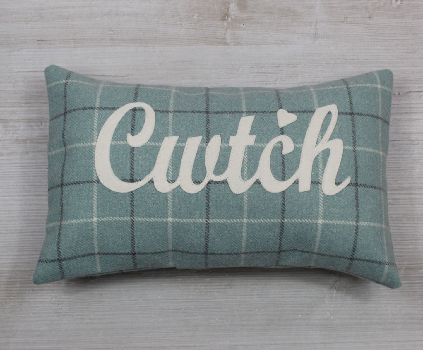 Duck Egg Blue Cwtch Cushion