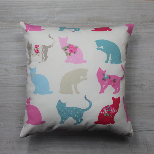 Colourful Cats Cushion