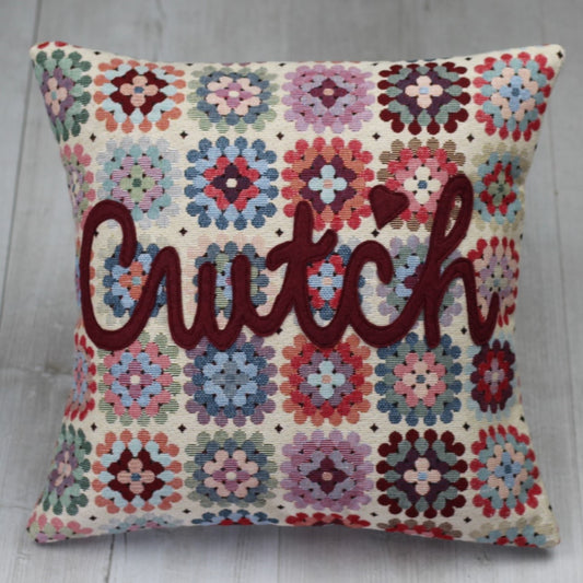 Cwtch Crochet Cushion