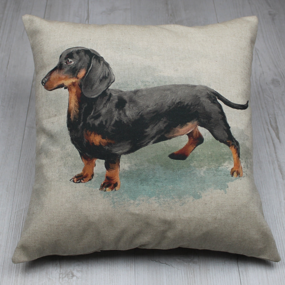 Dachshund Cushion – Adorable Sausage Dog Print