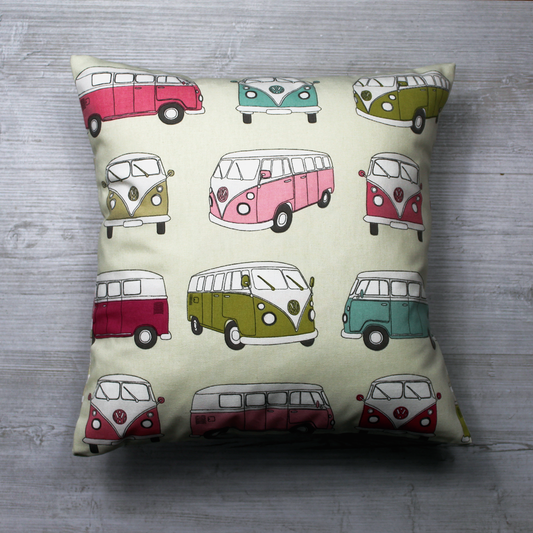 VW Camper Cushion - Pink
