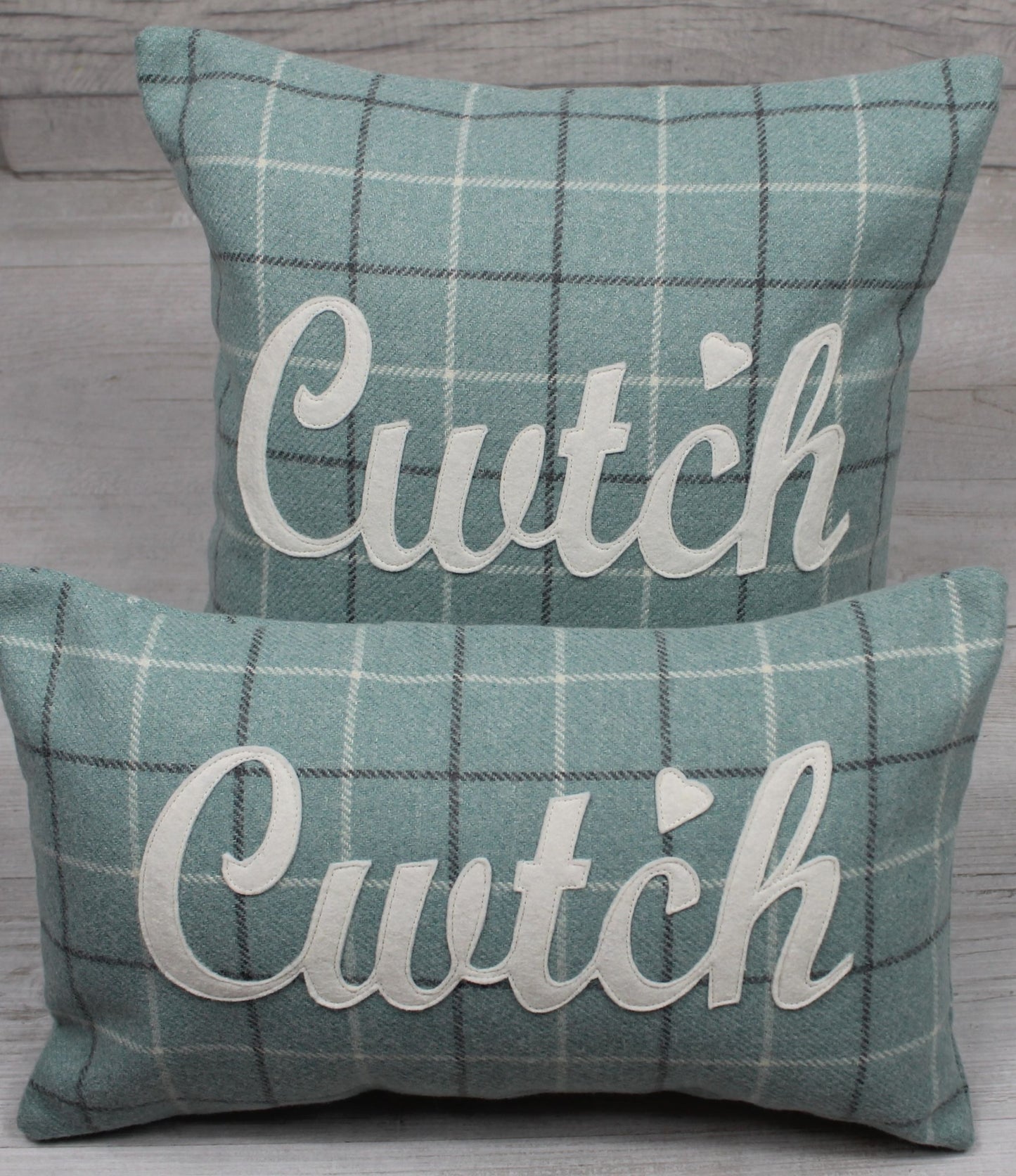 Tartan Cwtch Cushion / Cwtsh Cushion