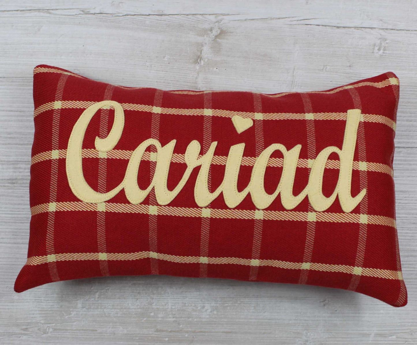 Tartan Cwtch Cushion / Cwtsh Cushion