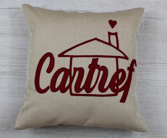 Cartref Cushion / Home Cushion