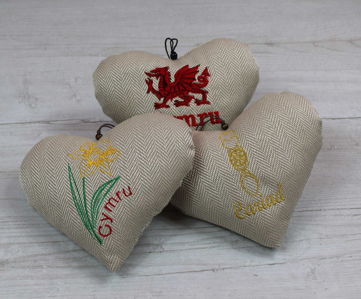 Welsh Love Spoon Heart (Gold)