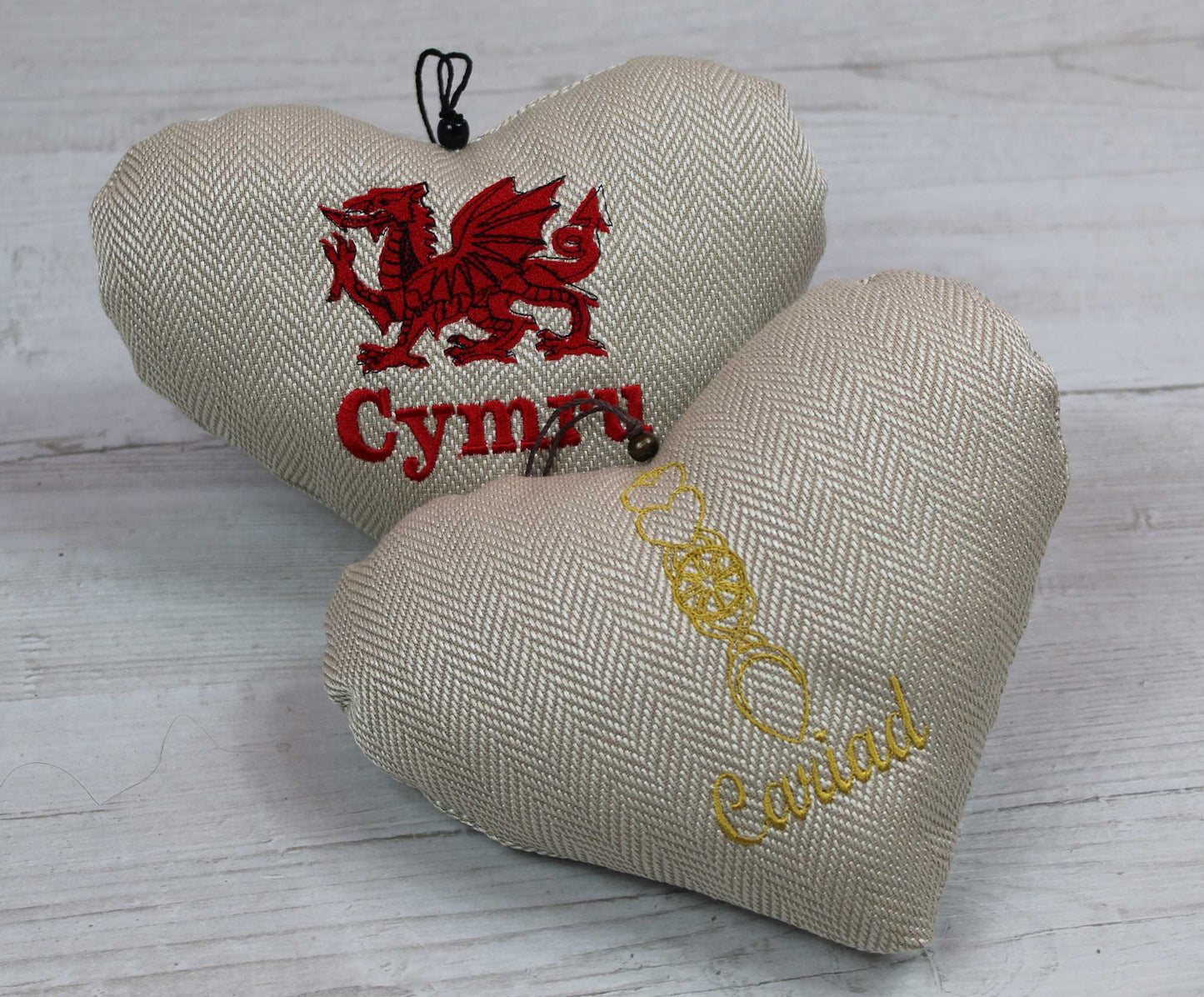 Welsh Love Spoon Heart (Gold)